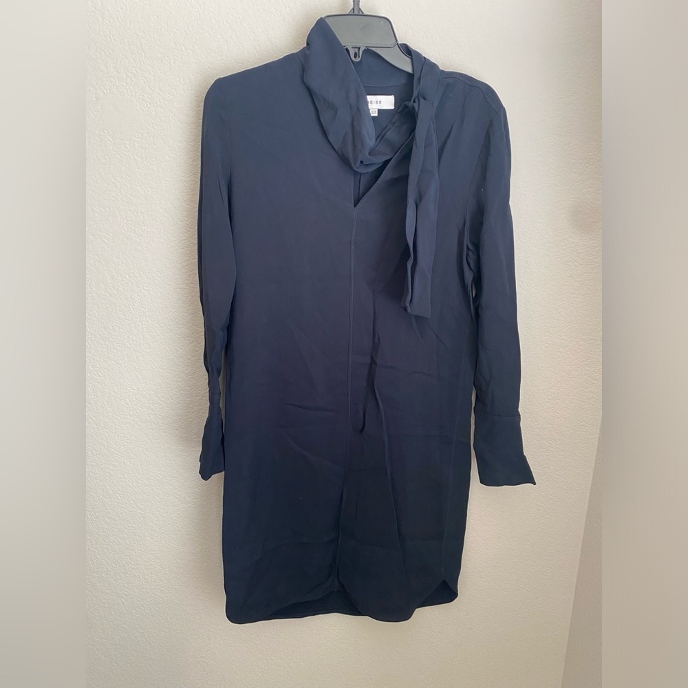 Reiss Navy Mini Dress